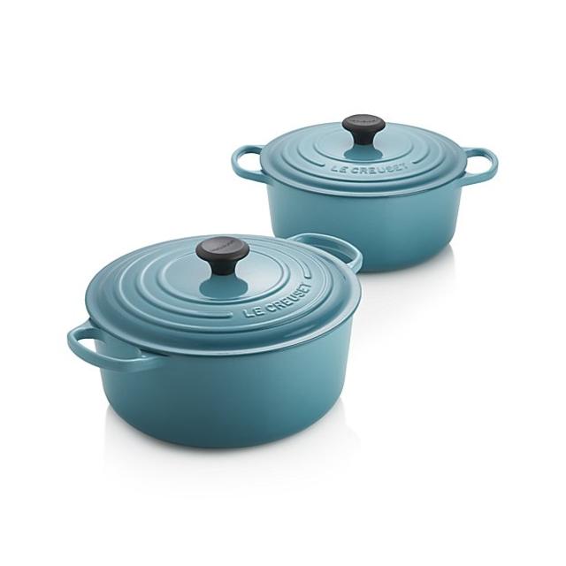 Le Creuset ® Signature Round Caribbean French Ovens