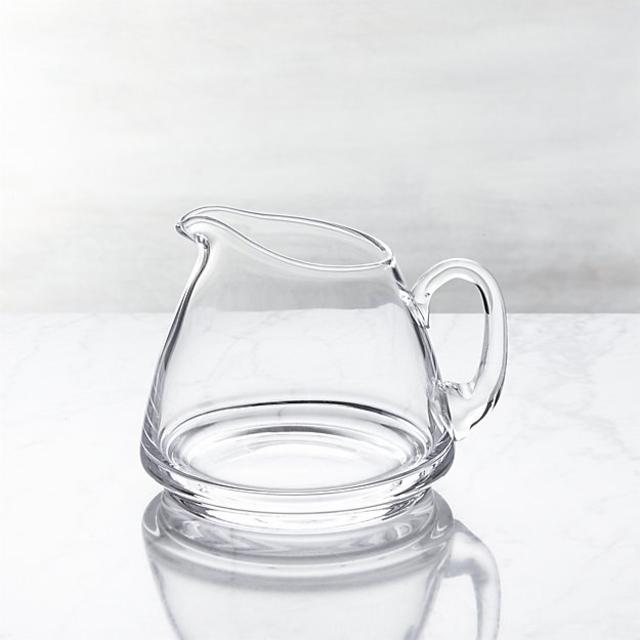 Glass Sauce Server