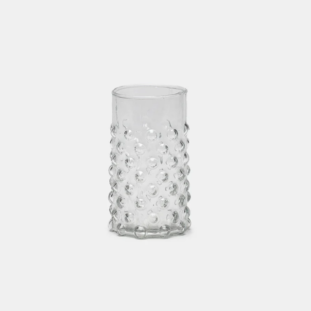 Hobnail Drinking Glass