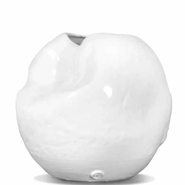 White Ceramic Vase No. 411