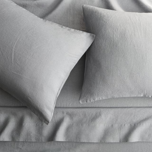 linen cement sheet sets - standard pillow cases