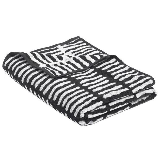 He She It Towel - Beach size Black+White