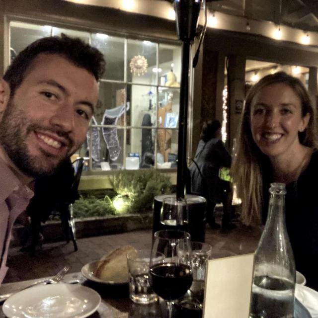 One-Year Anniversary Dinner in Carmel