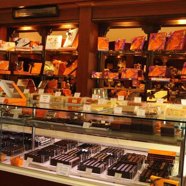 Goodies from the Chocolate Museum gift shop