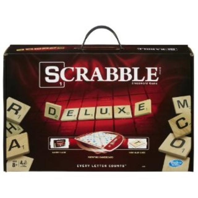 Scrabble Deluxe Edition Game