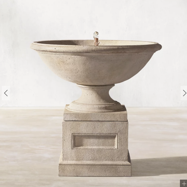 RH VALOIS FOUNTAIN in Limestone
