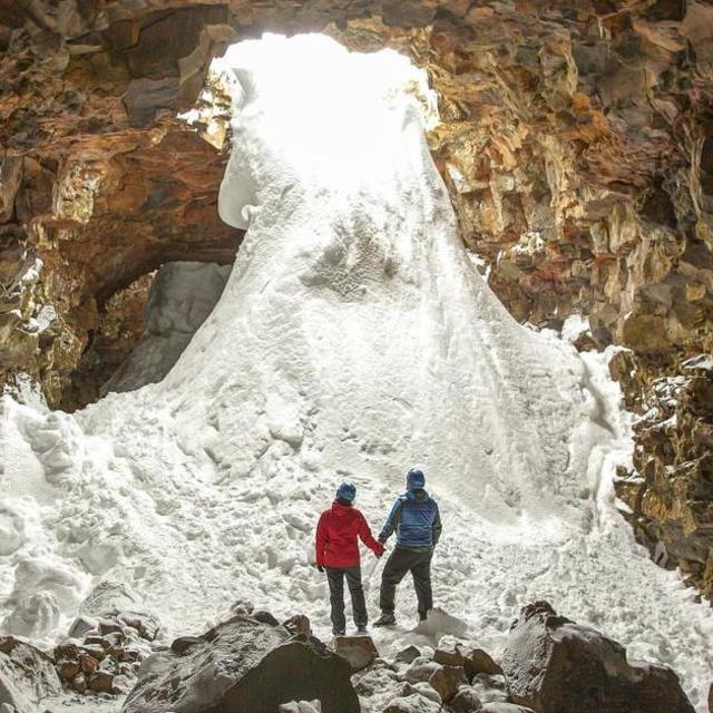 Raufarhólshellir Lava Tunnel Tour