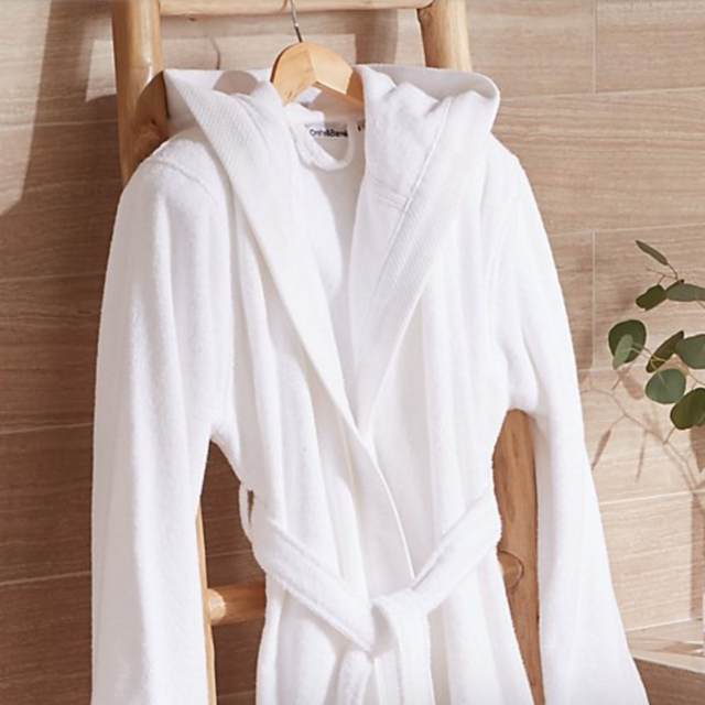 White Turkish Bath Robe - Annie