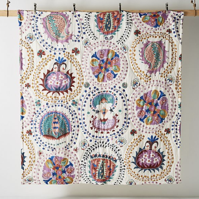 Anthropologie Delissa Quilt