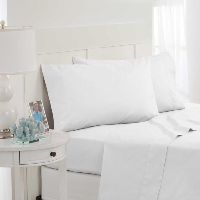 Southern Tide® Twill Tonal Queen Sheet Set in White