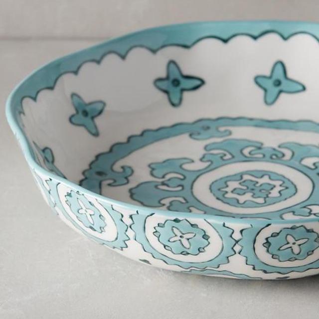 Gloriosa Soup Bowl in Mint