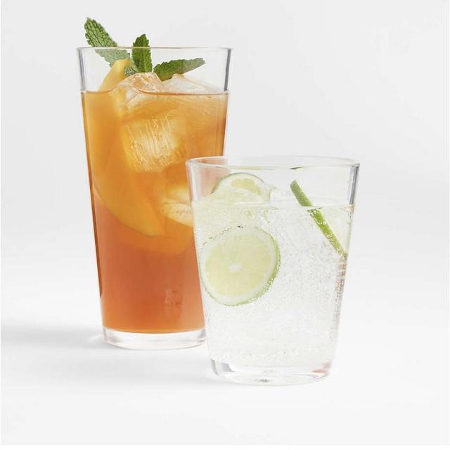 Pop Clear Acrylic 15 oz. Drink Glass