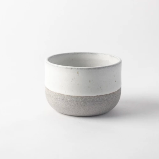 Humble Ceramics Alder Bowl Sandstone/Snow White