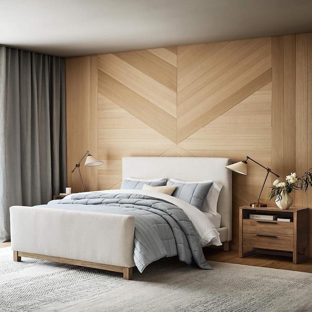 Pacific Ivory Upholstered Queen Bed