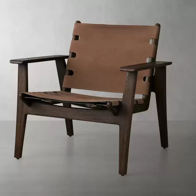 Reggie Nubuck Leather Chair