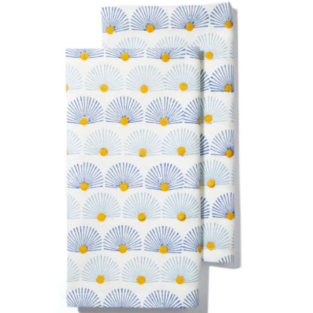 Peacock | Blue Napkin