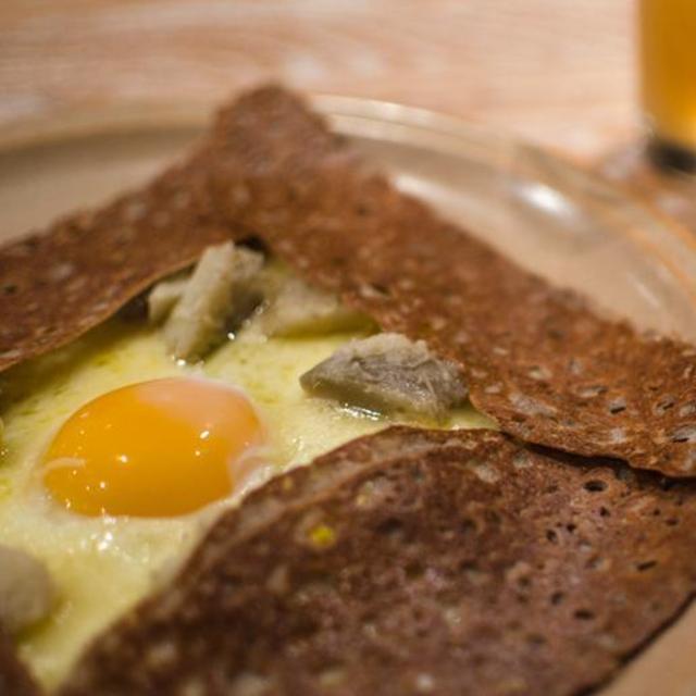 Lunch at Breizh Café in Paris