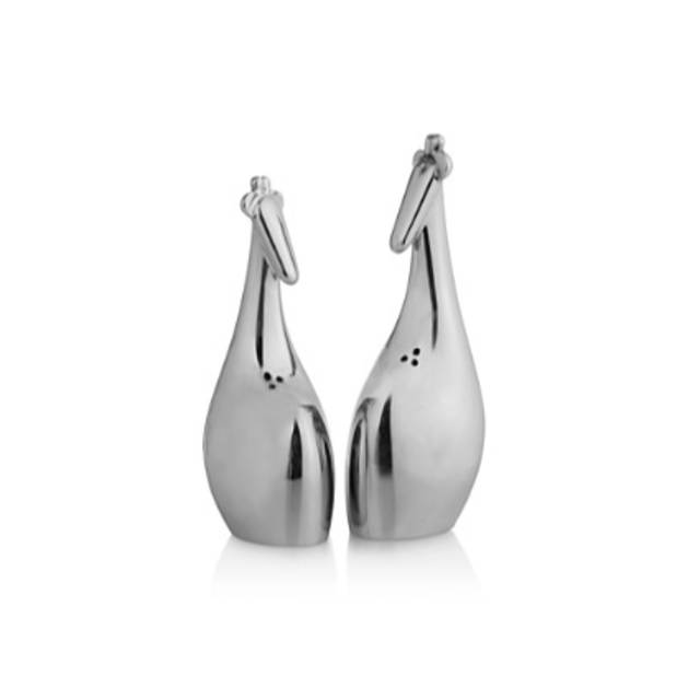 Nambé Giraffe Salt & Pepper Shakers