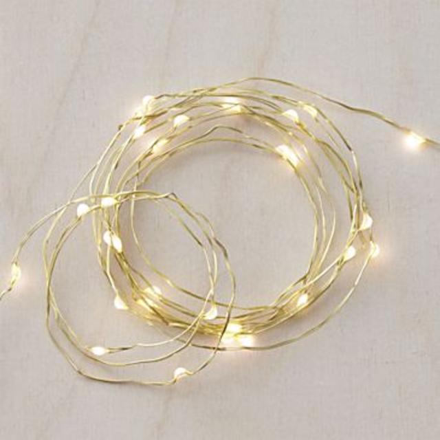 Twinkle Gold 50' String Lights