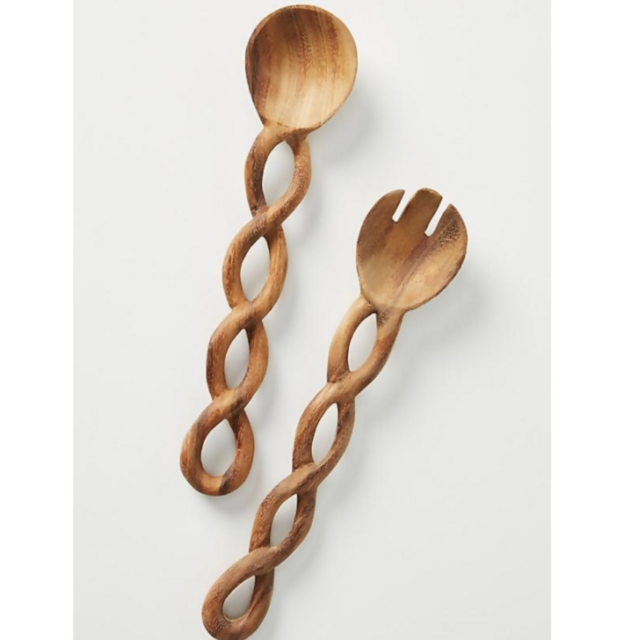 Heidi Serving Set By Anthropologie in Beige Size SET OF 2