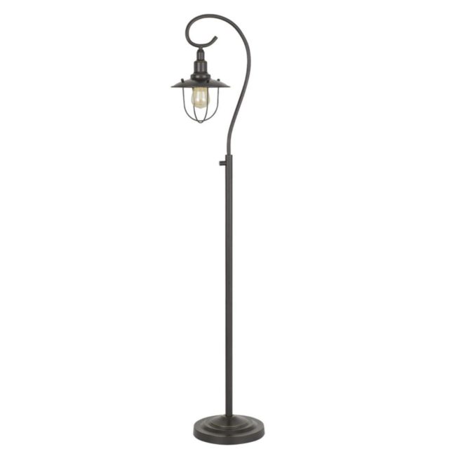 Dark Bronze Edison Bulb Floor Lamp