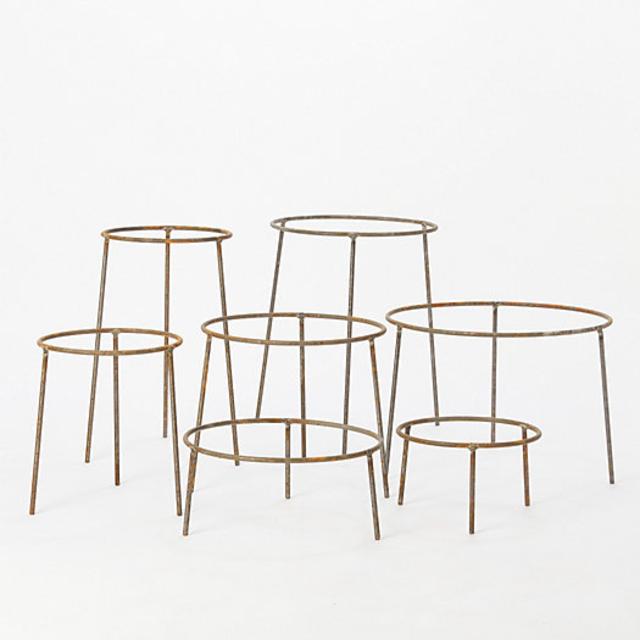 Steel Plant Stand, 10-18"
