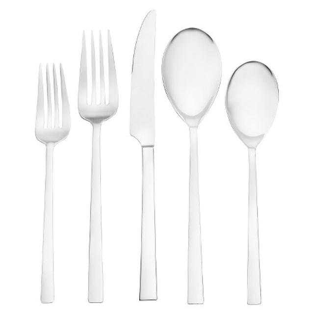 Oneida Dupree 45 Piece Flatware Set - Silver