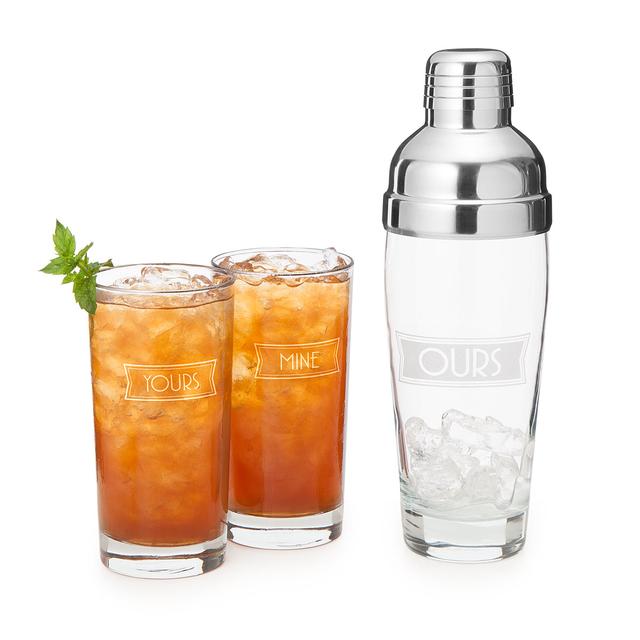Yours, Mine & Ours Cocktail Shaker Set																																																																																																																																																																											mine,																																																																																																																																										and																																																																																																																																																																																																																ours																																																																																																																																																																														cocktail																																																																																																																																																																														shaker																																																																																																																																																																														set
