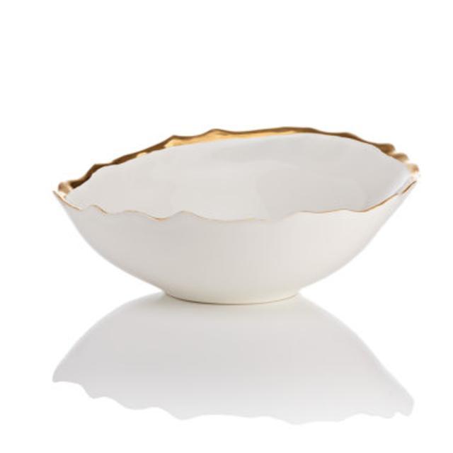Small White Serving Bowl