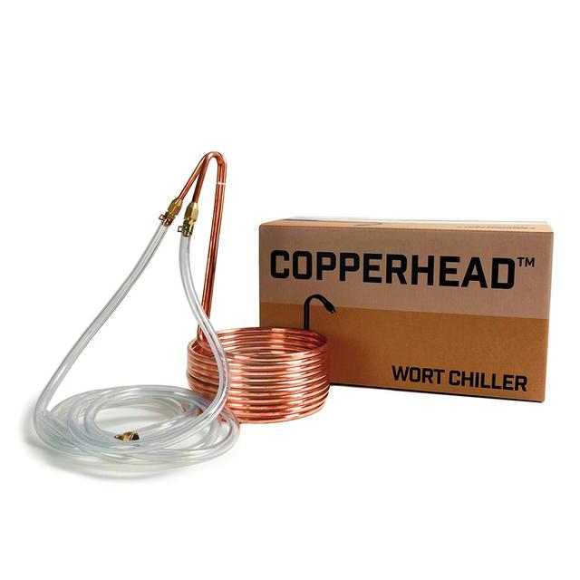 Copperhead Copper Immersion Wort Chiller for Beer Brewing