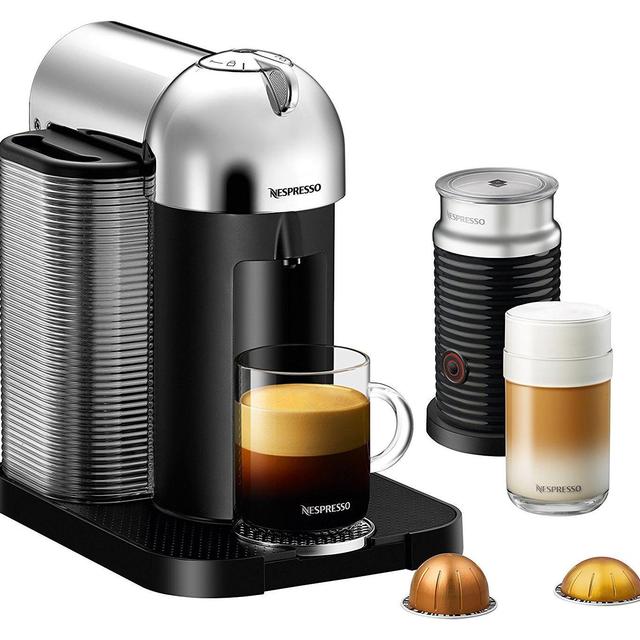 Vertuo Chrome Bundle | Vertuo Coffee Machine | Nespresso USA