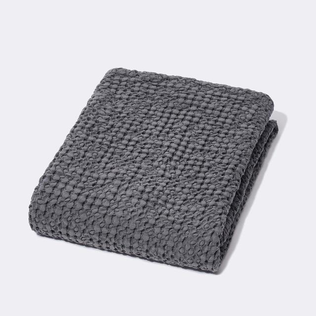 Honeycomb Hand Towel - Charcoal