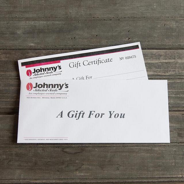 Johnny's Gift Certificate – $50.00