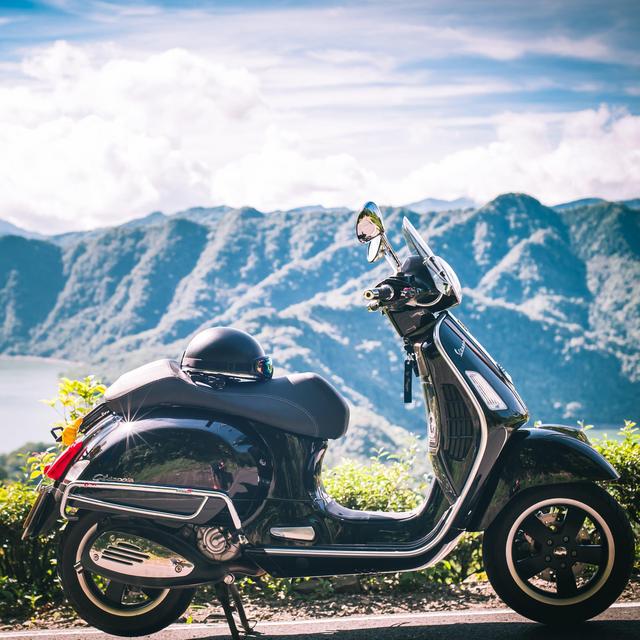 Scooter Rental in the Mountains of Taiwan