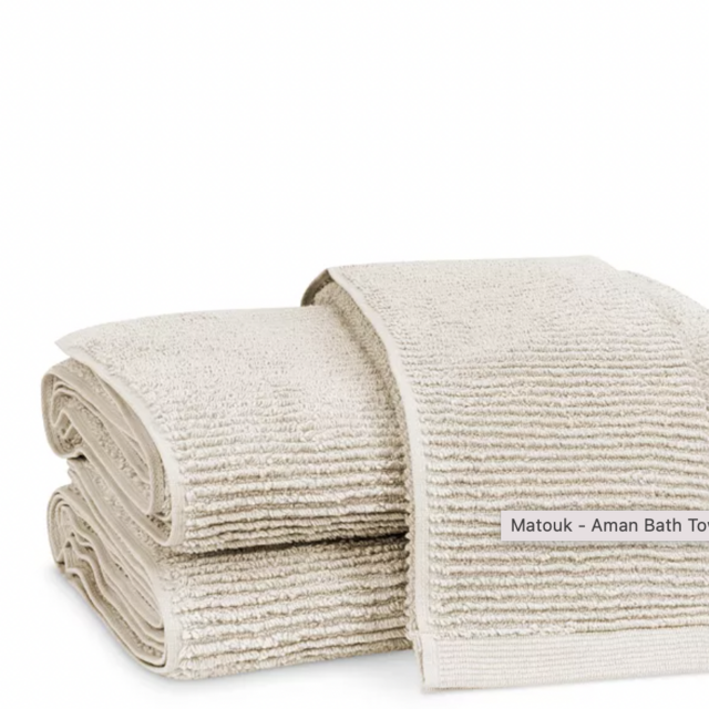 Matouk Aman Bath Towels