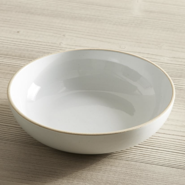 Mill Stoneware Pasta Bowls - Ivory (Set of 8)