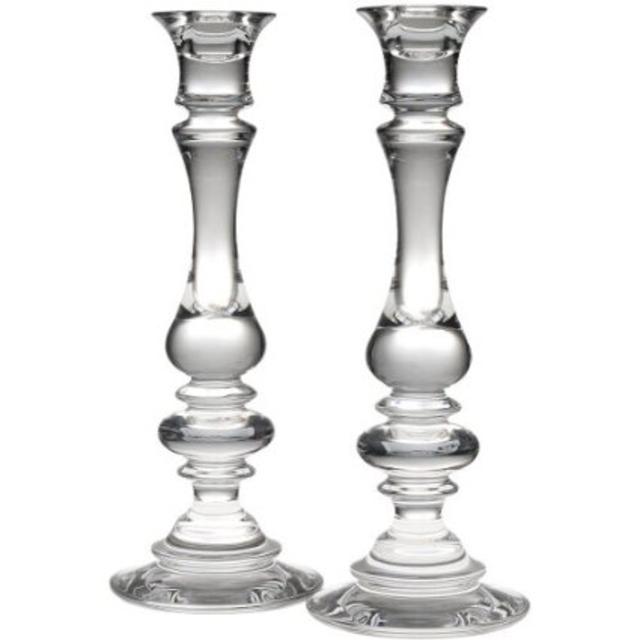 Reed & Barton Weston Crystal Candlestick 11 Inch, Set of 2
