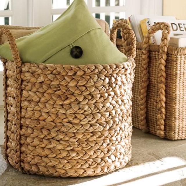Beachcomber Extra-Large Round Basket