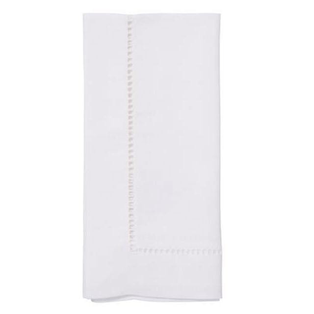 Linen Hemstitch Napkin & Place Mat, Set of 4