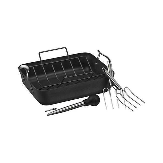 Calphalon Contemporary ™ Non-stick Roaster with Lifters and Baster