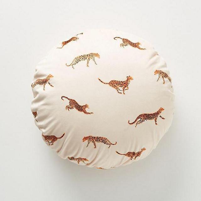 Leopard Velvet Pillow