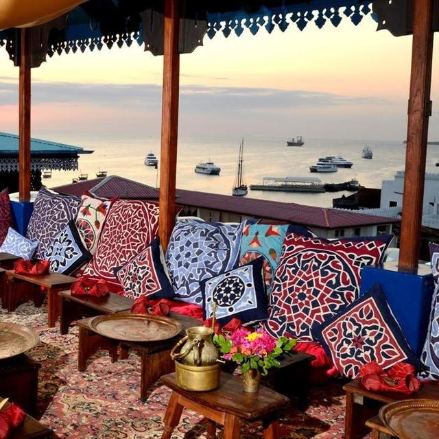 Rooftop Tea House Restaurant in Zanzibar (Tea House)