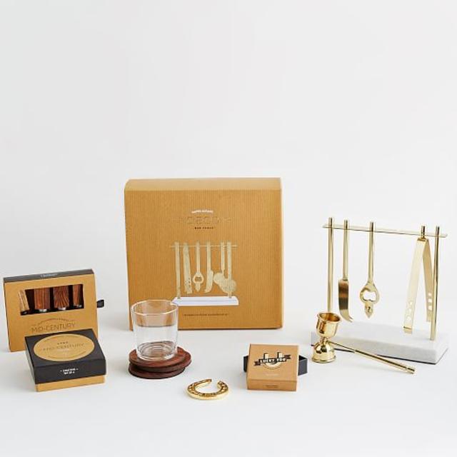 Deco Barware Collection - Gold + Marble