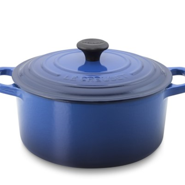 Le Creuset Signature Cast-Iron Round Dutch Oven, 3 1/2-Qt., Flame