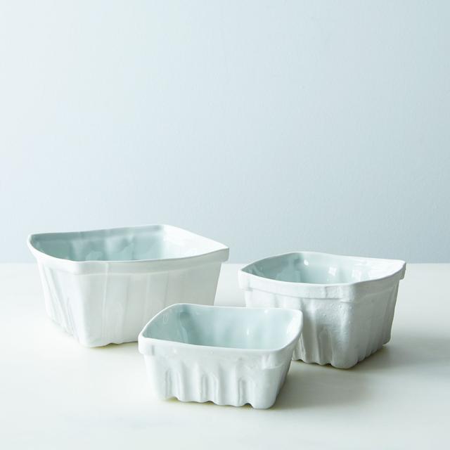 Heritage Edition Porcelain Berry Baskets (Set of 3)