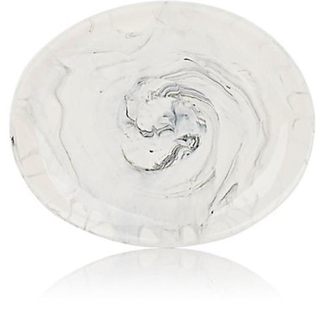 Sarah Cihat Marbled Porcelain Serving Platter