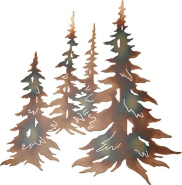 Pine Tree Wall Art