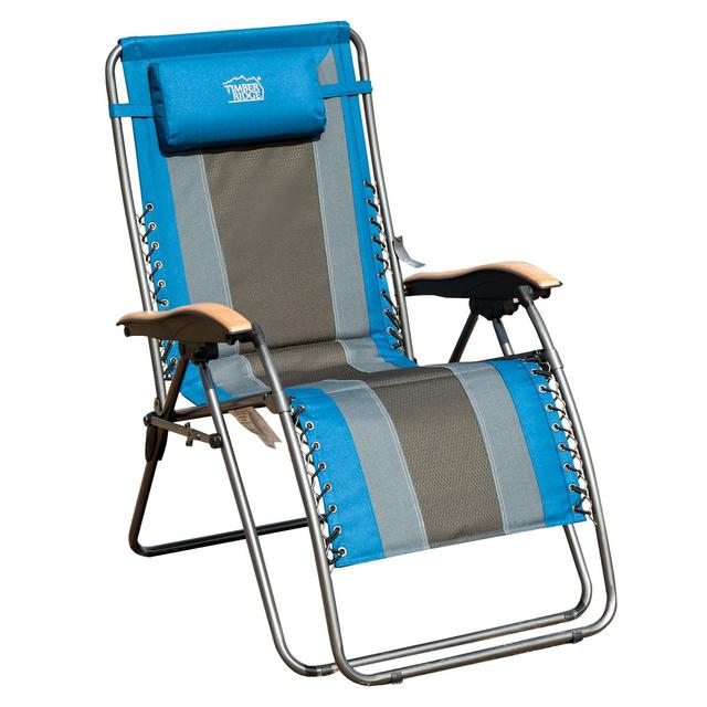Timber Ridge Oversized XL Padded Zero Gravity Chair