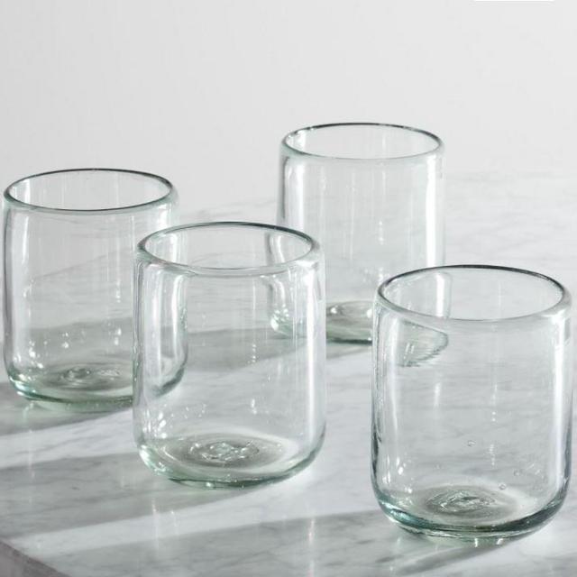 Recycled Mexican Double Old Fashioned (Set of 4) - Non Luster