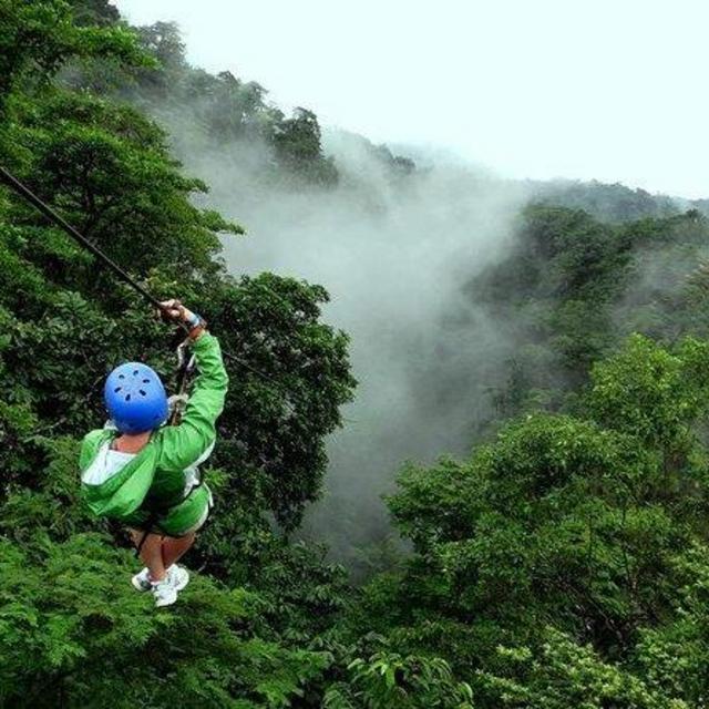 Zip Lining in Manuel Antonio National Park